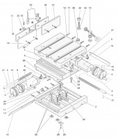 Proxxon KT150 KT 150 20150 Die Cast Aluminium Compound Table Spare Parts